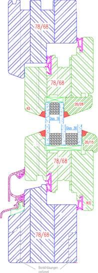 Fenêtre bois / Porte-fenêtre bois IV68