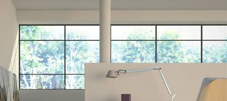 Fenêtre aluplast 6000 pour la pièce de travail