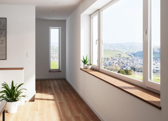 Appui de fenêtre interieur effet bois Appui de fenêtre interieur effet bois