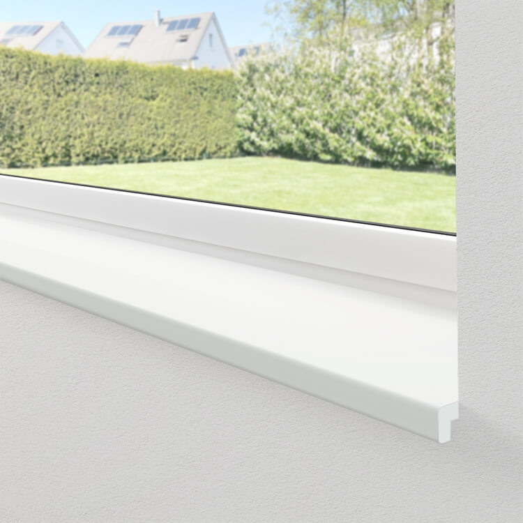 Appui de fenêtre blanc Appui de fenêtre blanc