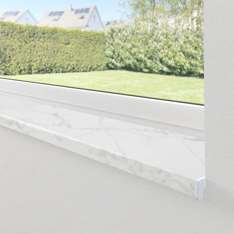 Appui de fenêtre en PVC : marbre