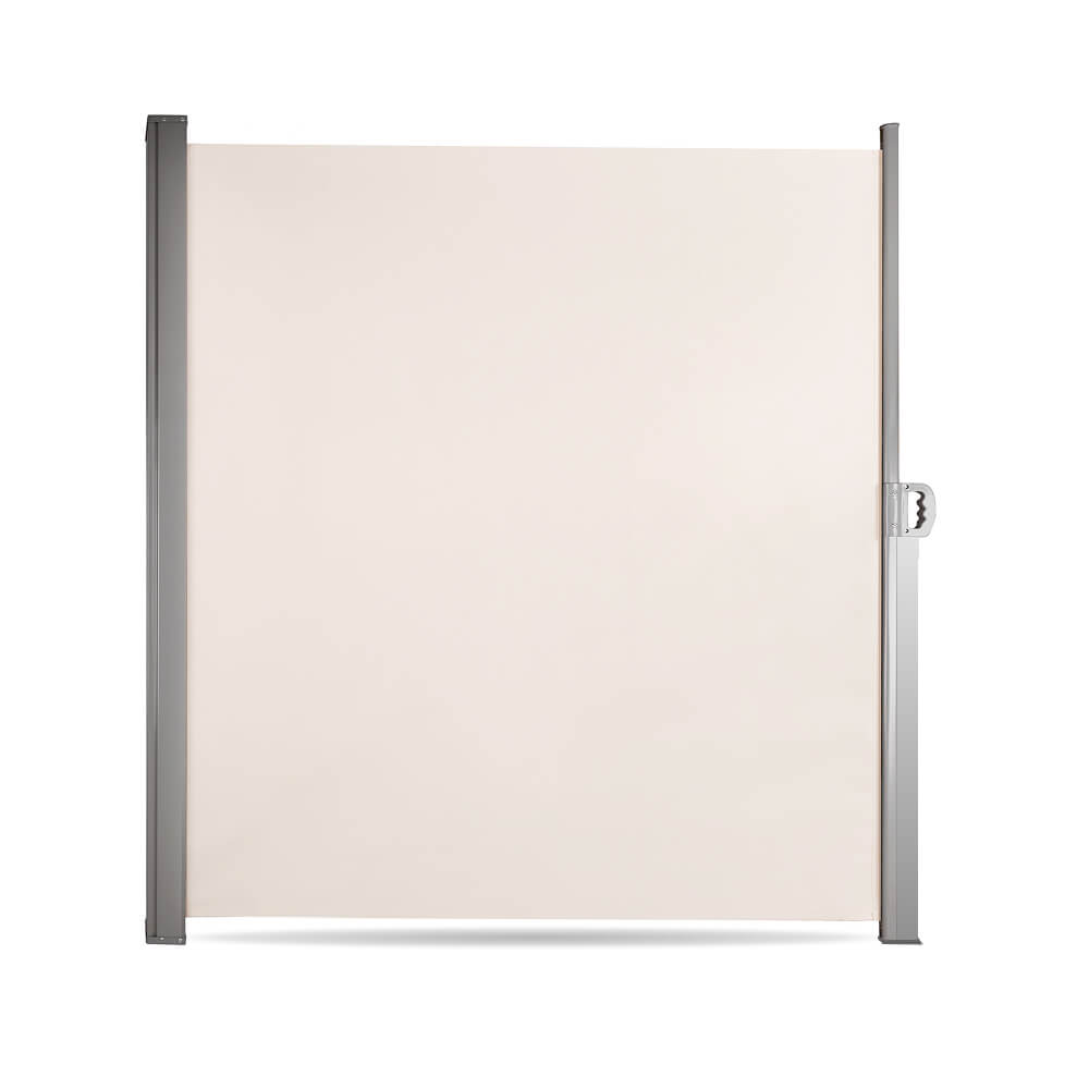 Brise-vue rétractable 180x400 beige