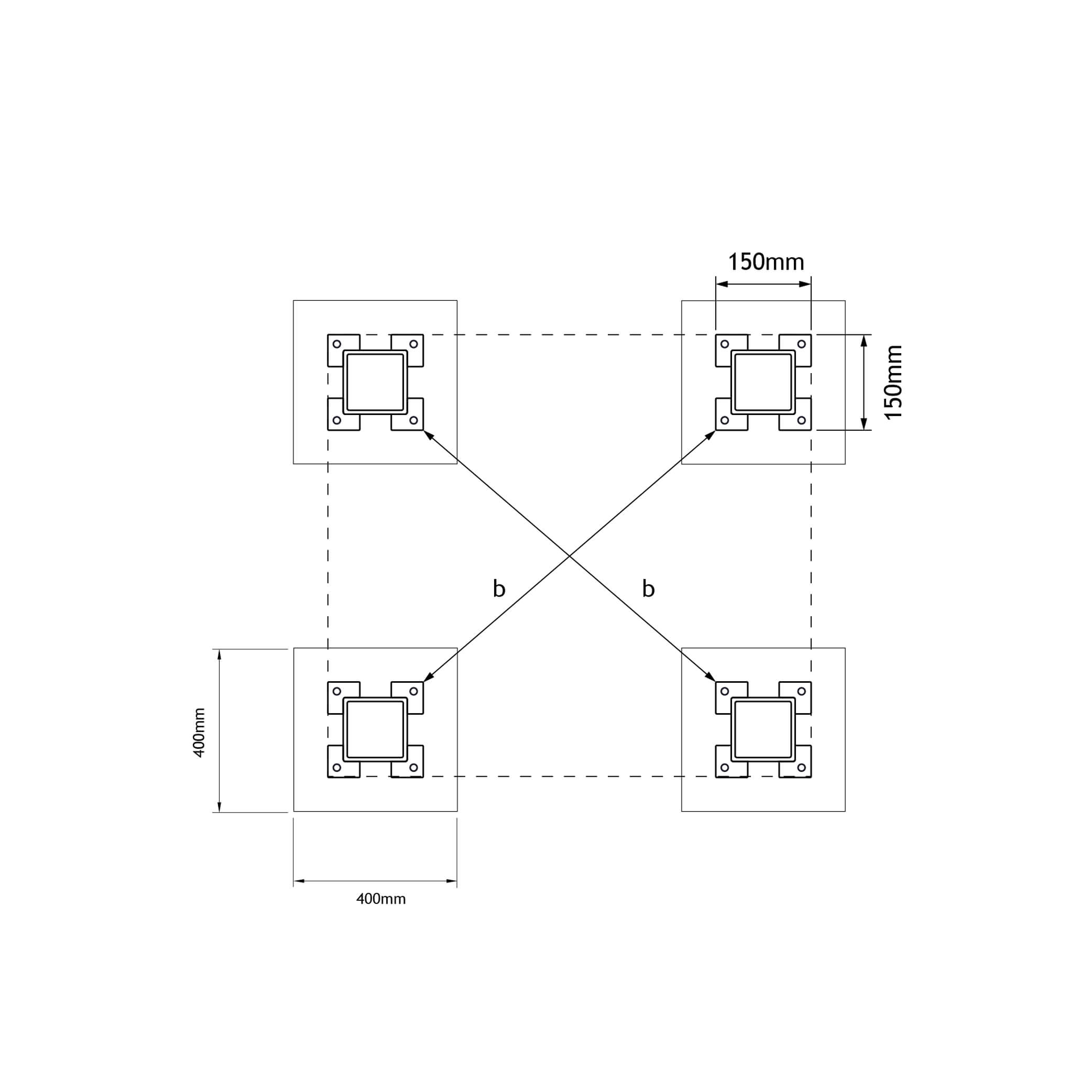 Poteaux et fondations en béton Poteaux et fondations en béton