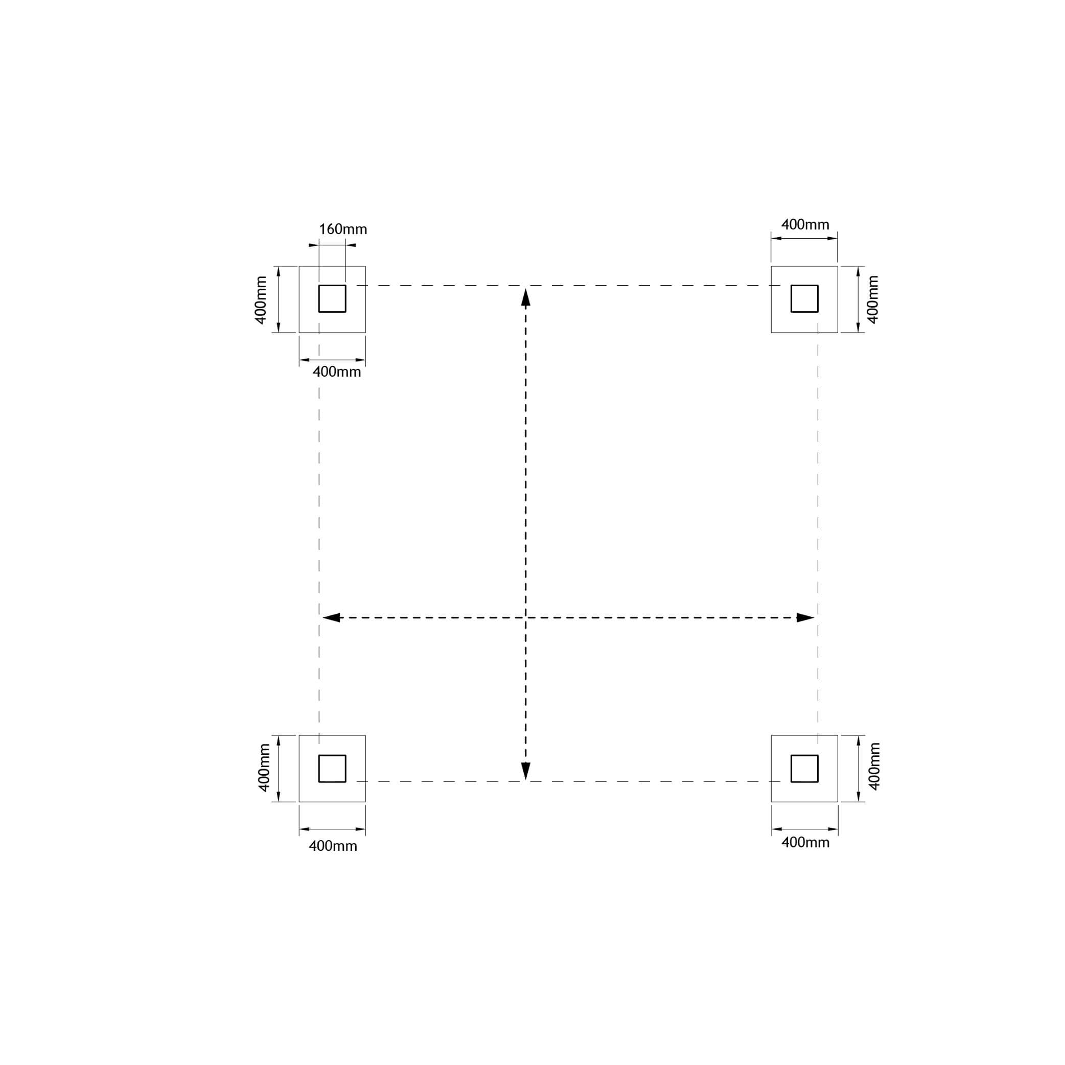 Poteaux et fondations en béton Poteaux et fondations en béton