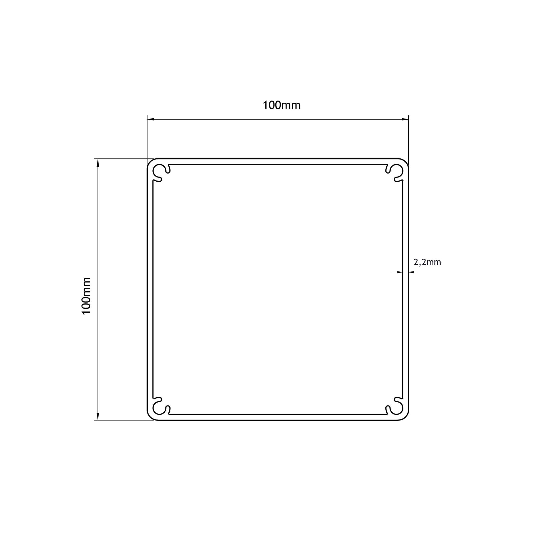 Section des poteaux Section des poteaux