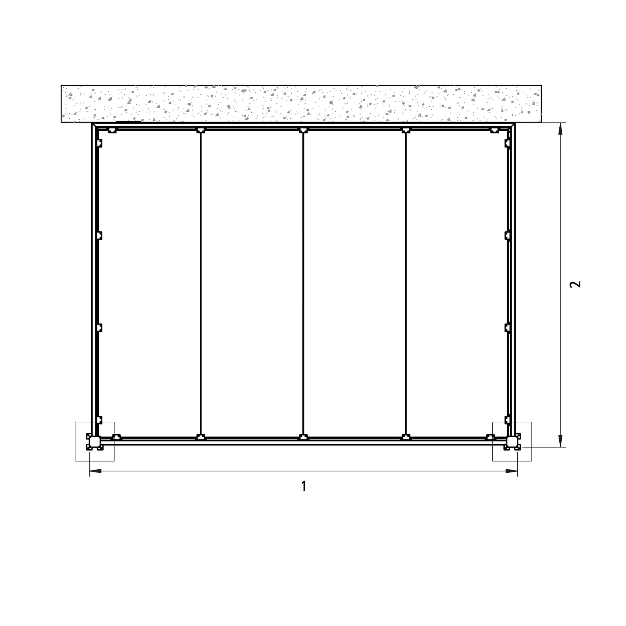 Vue du dessus Vue du dessus