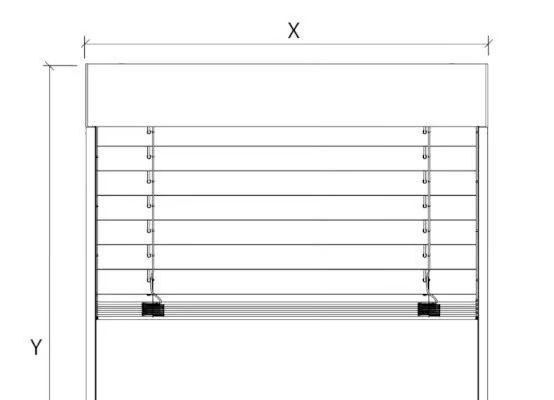 Mesurer un brise-soleil orientable