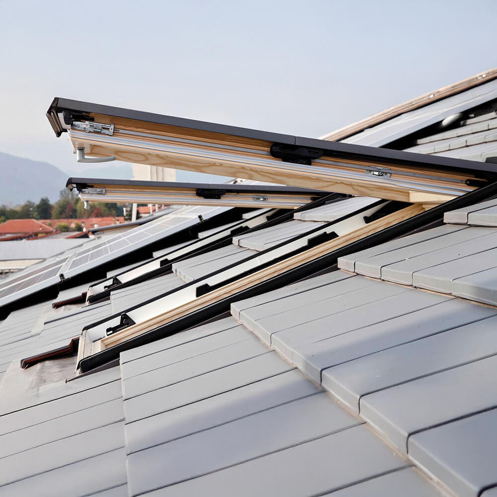 Fenêtre de toit Roto R8 vue extérieure