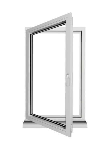 Fenêtre PVC 1 vantail ouverture