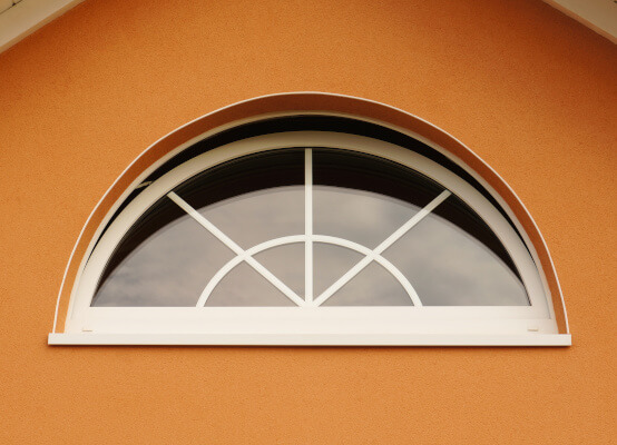 Fenêtre en arc profil extérieur