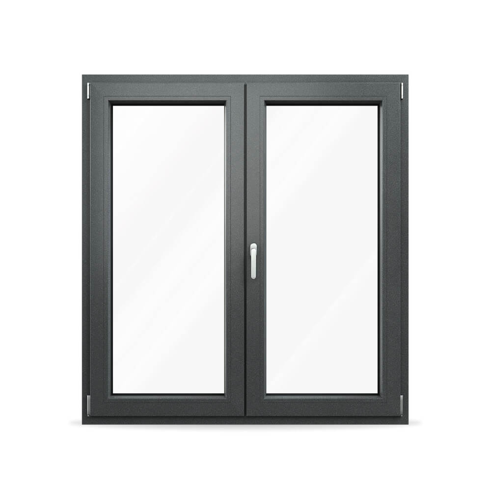 Fenêtre VEKA en anthracite