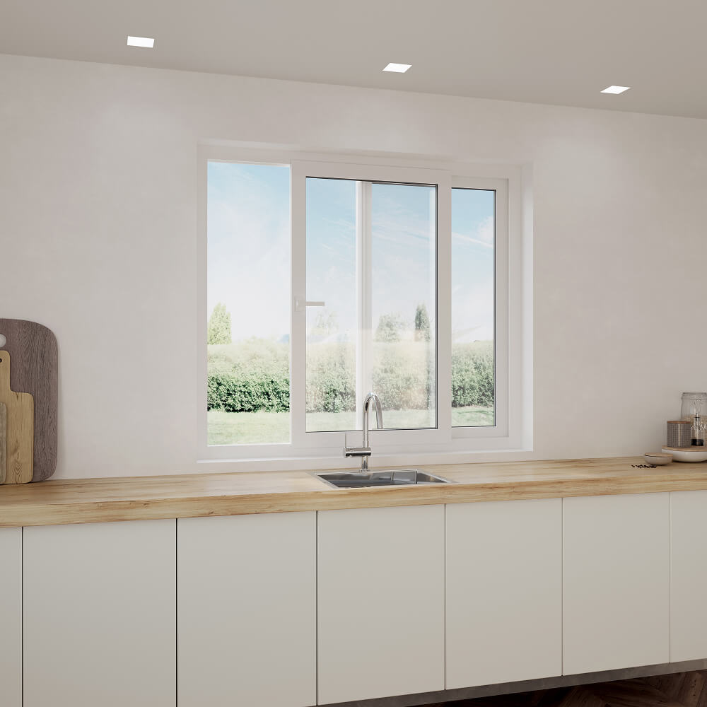 fenêtre coulissante 2 vantaux