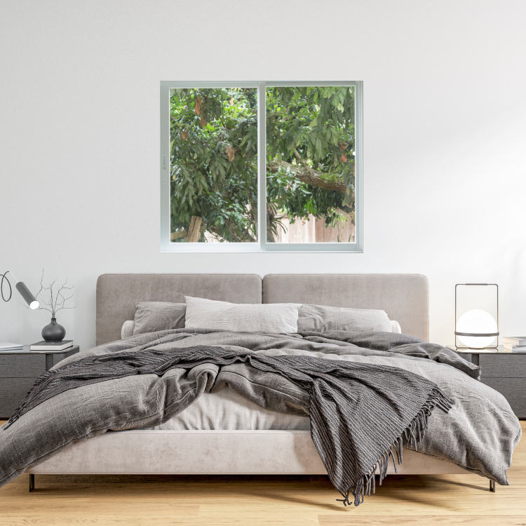 Fenêtre coulissante pour chambre