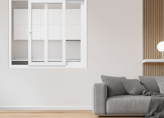 fenêtre coulissante intérieure