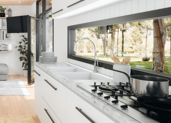Fenêtre coulissante pour tinyhouse