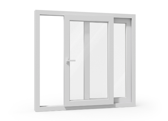 Fenêtre coulissante PVC Multi Slide 2 vantaux