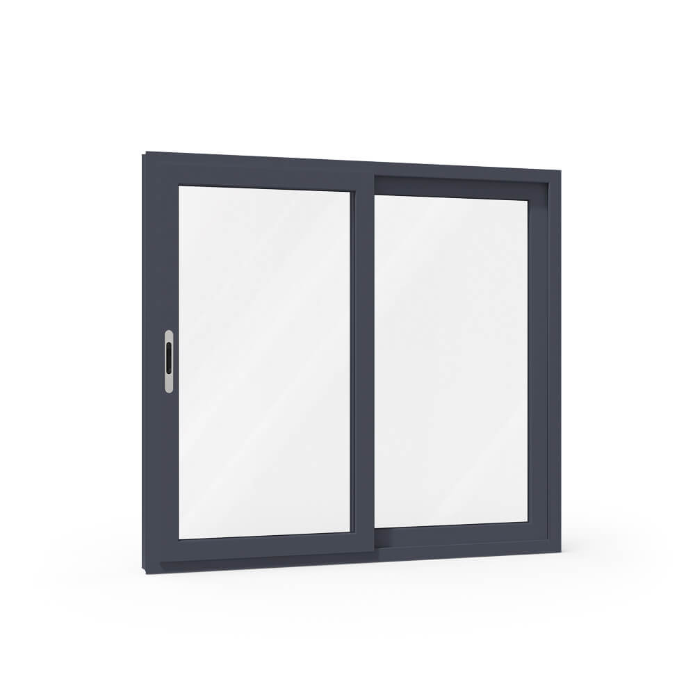 Fenêtre coulissante en aluminium