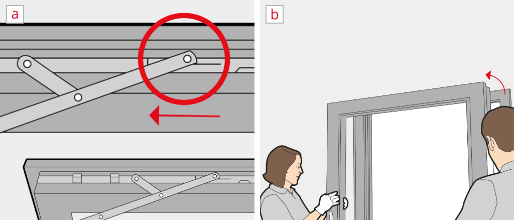 Décrocher une Porte-Fenêtre