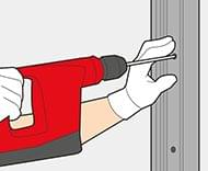 Poser une porte-fenêtre