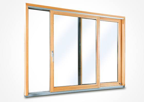 Baies vitrées en Bois-Aluminium