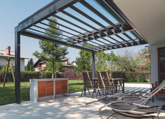 pergola lames orientables