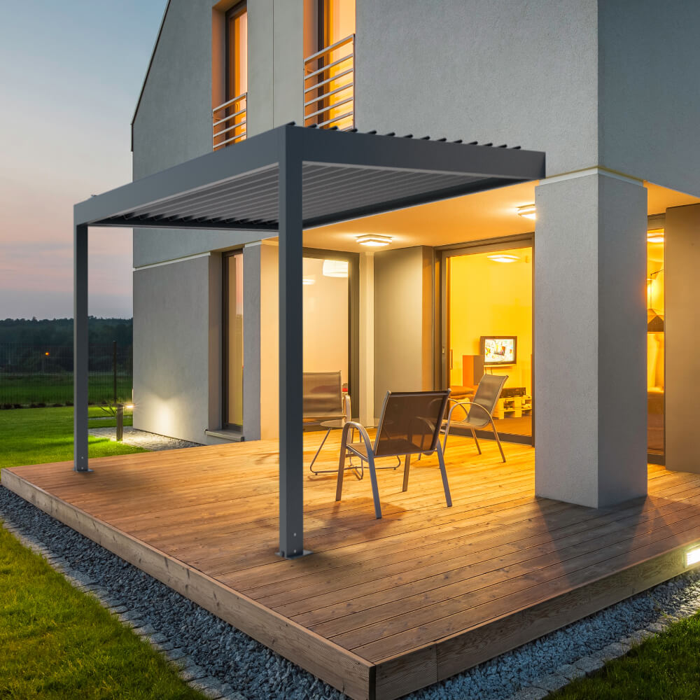 Pergola adossée » haut de gamme