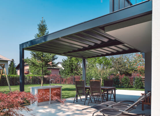 Pergola 4x2 terrasse