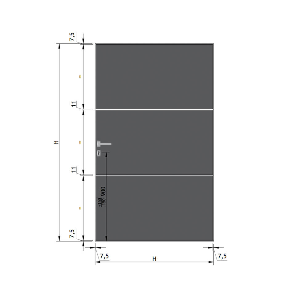 Portillon sur-mesure