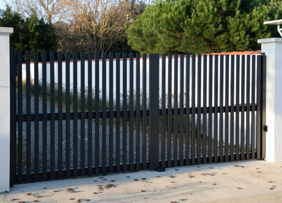 Portail battant noir Portail battant noir