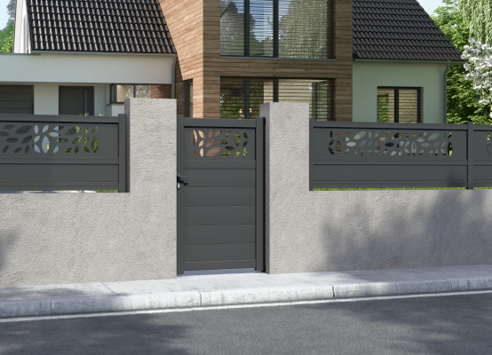 Portillon gris anthracite Portillon gris anthracite