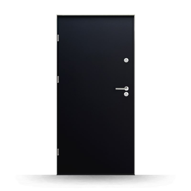 porte de service acier galvanisé 90 cm