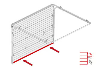 étanchéifier la porte de garage