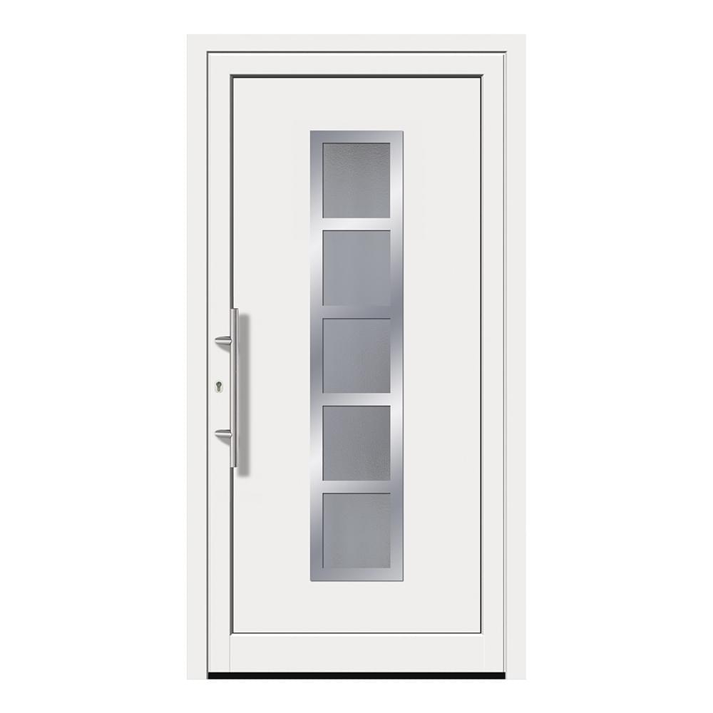 Porte d'entrée blanc