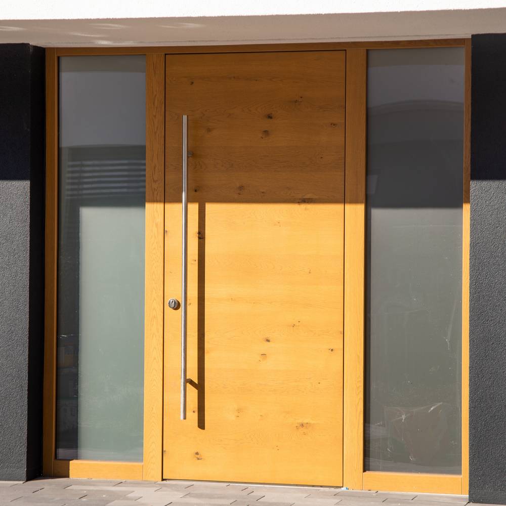 Poignées pour portes en bois