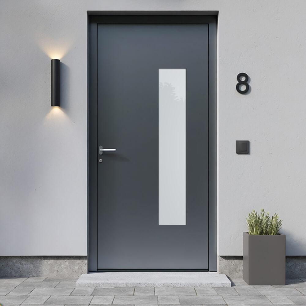 Porte d'entrée Angers, installation