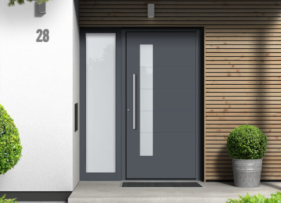 avantages porte d'entrée alu