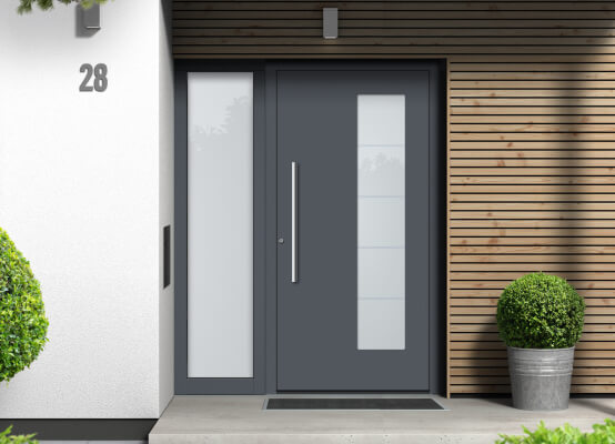 avantages porte d'entrée alu
