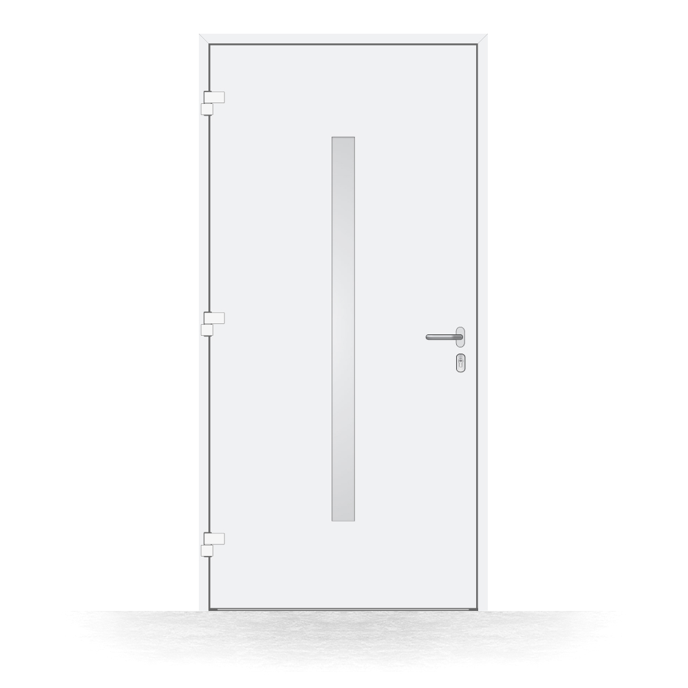 Porte d'entrée Annecy, vue intérieure