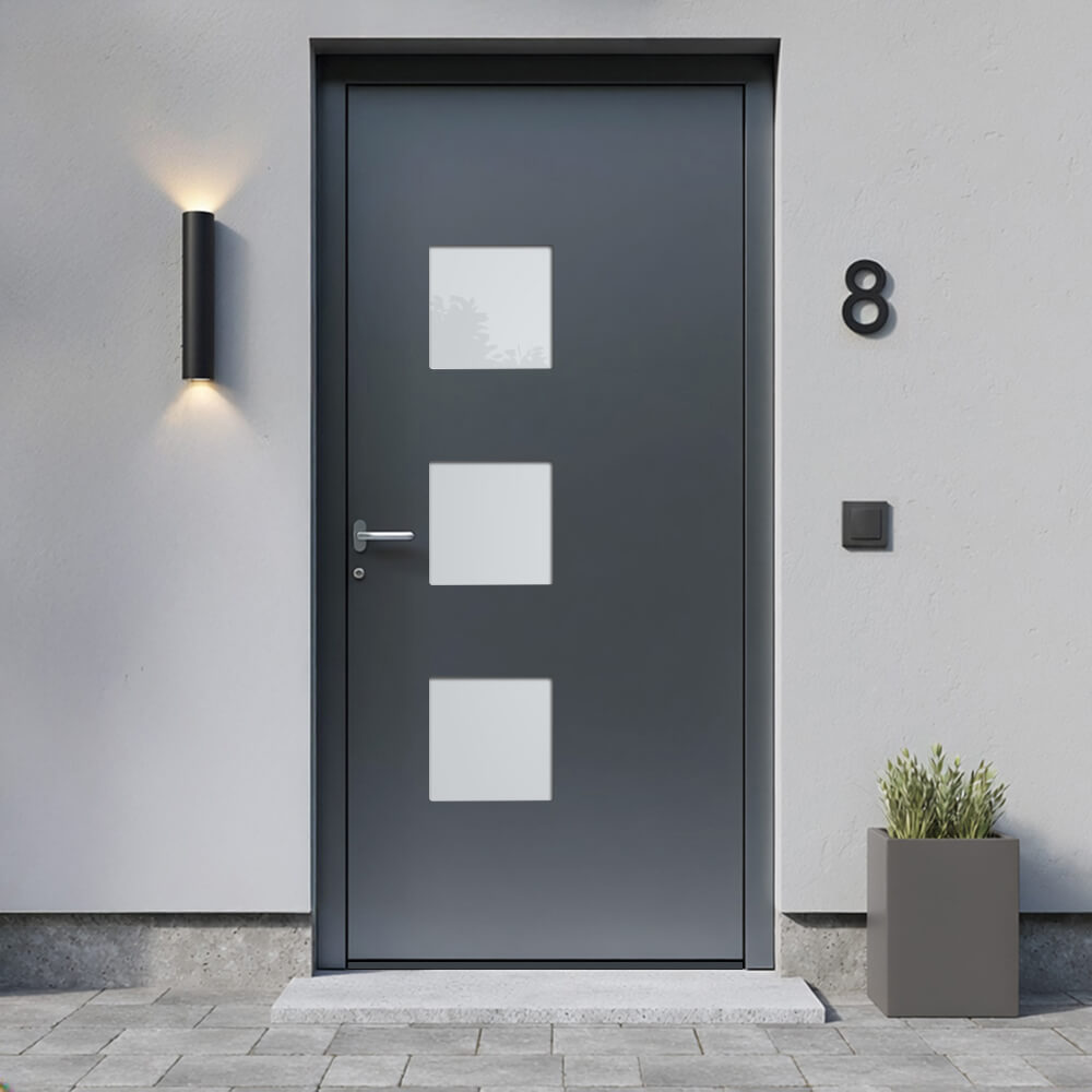 Porte d'entrée Grenoble, installation