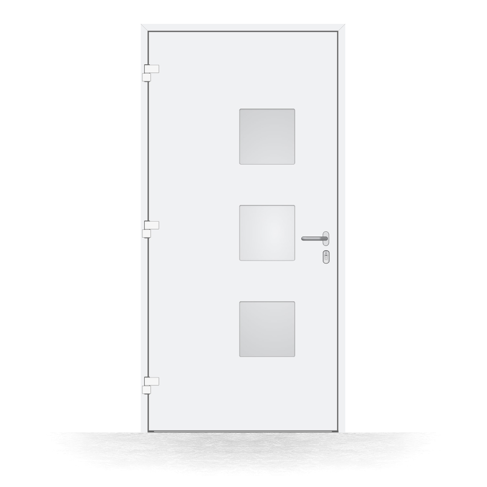 Porte d'entrée Grenoble, vue intérieure