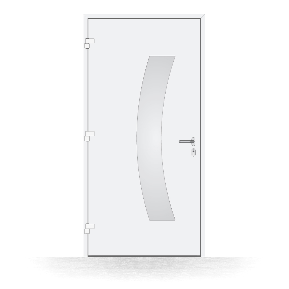 Porte d'entrée Toulon, vue intérieure