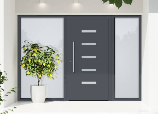 porte d'entrée alu