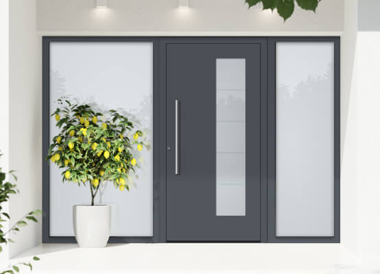 porte d'entrée alu
