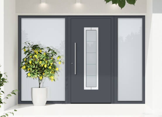 porte d'entrée alu