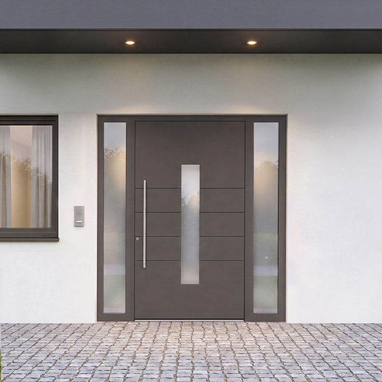 Porte d'entrée Schüco avec double tierce Porte d'entrée Schüco avec double tierce