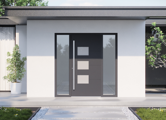 Porte d'entrée Schüco avantages