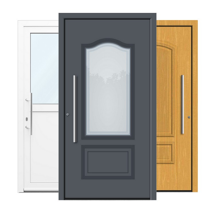 Porte d'entrée de style campagne