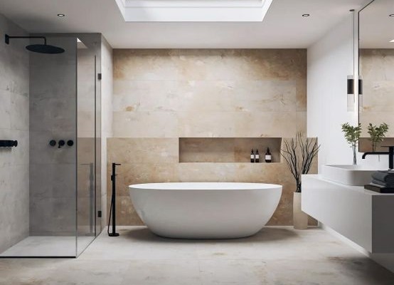 Puits de lumière salle de bain