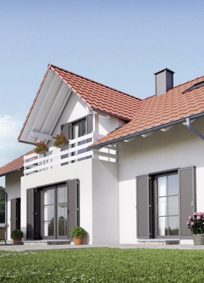 Volets battants plein aluminium Volets battants plein aluminium