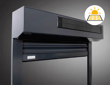 Volet roulant radio-solaire